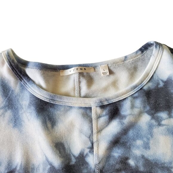 Cyrus Tie Dye Dolman Sleeve Blouse Set of 2 Size Large - Picture 5 of 9
